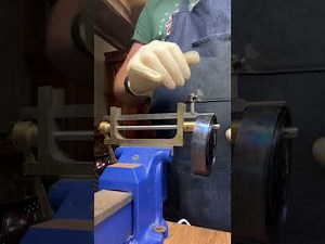 Clock Repair - How to safely put clock spring in a barrel.