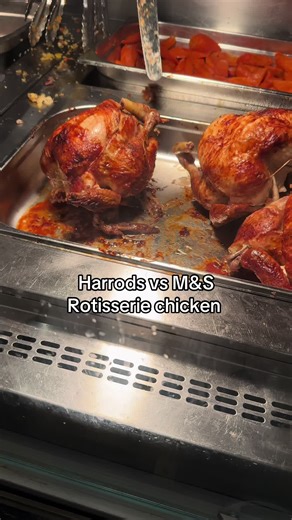 Harrods vs M&S Rotisserie Chicken Taste Comparison