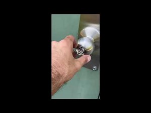 Commercial lock installation