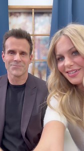 HEY FRIENDS! 👋🏼🥰 My buddy, Cameron Mathison needs a sitter! Watch him for a sec?? Let me know how he behaved in the comments.😉 #friends #homesweetchristmas #gh #generalhospital | Candace Cameron Bure