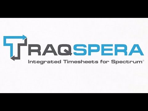 Traqspera - Integrated Timesheets for Spectrum
