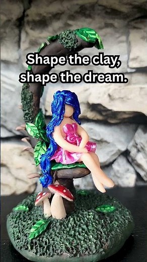 See How I Turned Clay Into a Dreamy Fairy!