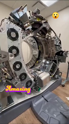 LOOK: MRI machine without the Casing 😮 #MRI #randomstuffontheinternet #amazing #MRImachine | Random Stuff on the Internet