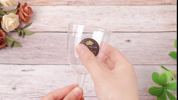 Domensi 36 Pcs Graduation Candy Jars Candy Containers for Party Favors Graduation Gift Jar with Stickers Graduation Cap Graduation Party Decorations Fillable Candy Jar Congrats Grad Party Supplies