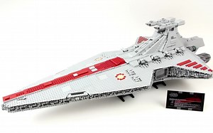 [Brick Builder] 乐高MOC速拼 UCS共和国猎兵级歼星舰 5414片! [星战]