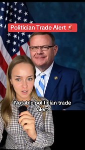 32K views · 619 reactions | Politician trade alert  This is why we...