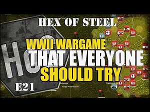 HEX OF STEEL - You'll be HOOKED! 1 HOUR 30 MIN with this Operational Hex Game - Spanish Civil War!!!