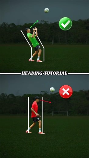 Learn How to do HEADING ⚽️.! . .#shorts #youtubeshorts #training #viral #instagram