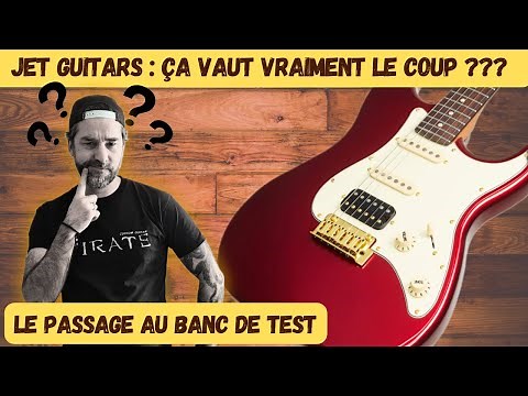 Jet Guitars Js480 : TOP qualité ou effet de MODE ? unboxing, désossage, test : MON AVIS