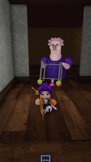 Rumi Escapes From Grumpy Gran Scary Obby #roblox