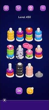 Nut Sort Level 450 Walkthrough | Nuts — Color Sort 450 solution