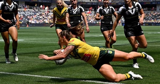 All Tries - Jillaroos v Kiwi Ferns
