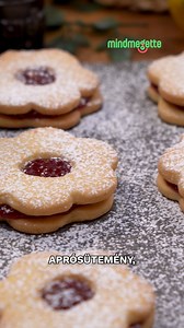 4.1K reactions · 1.1K shares | A linzer az egyik legegyszerűbb, mégis a legfinomabb édes aprósütemény, ami ráadásul mutatós is. Készíthető fanyar eperlekvárral, ami jól ellensúlyozza az édes tésztát. Íme az omlós linzer receptje videón. #linzer #sütirecept | Mindmegette.hu | Facebook