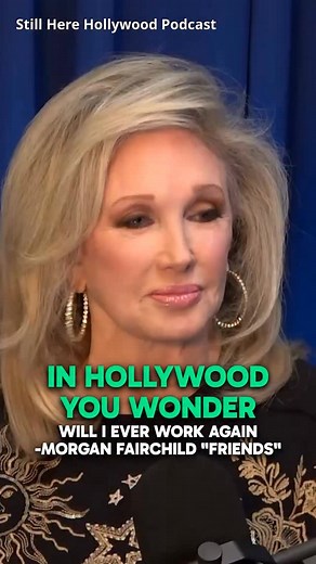 In Hollywood, you never know if you’ll ever work again. -Morgan Fairchild @morganfairchild1 @stillherehwood @stevekmetko @jimlichtenstein @stillherenetwork | Still Here Hollywood Podcast