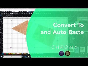 Convert To and Auto Baste (Luxe) | Chroma Digitizing Software