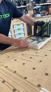 323K views · 2K reactions | "Making a jig for the table saw with the Festool CXS 18 drill and CENTROTEC bits.  Some Instant bond to hold things in once just right and then drill pilot holes and then sink the screws in." ⎯ @dustylumberco | Festool | Facebook