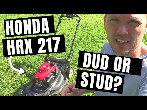 HONDA HRX 217 Lawn Mower Review