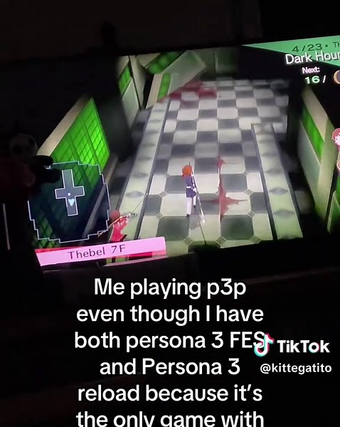 I’m going to play FES on my ps2 when I finish kotone’s storyline and then do reload! #persona3 #persona3reload #persona3portable #persona #gaming