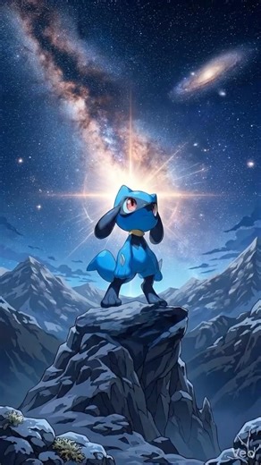 Riolu → Lucario Evolution 🐺✨ From Rookie to Aura Master #shorts