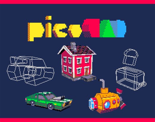 picoCAD 2 launches March 16