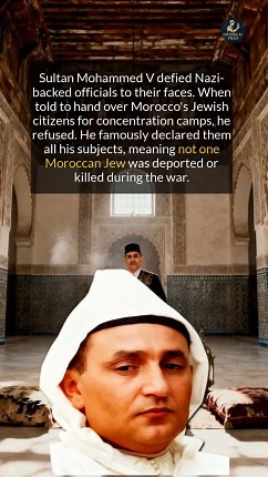 A Moroccan Sultan defied the Nazis to save thousands of people, but has his story been largely forgotten? #worldhistory #historyfacts #didyouknow | Historical Files