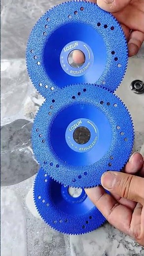 Dual-Purpose Diamond Saw Blade for Stone & Tile Cutting #tool #alat #hardware