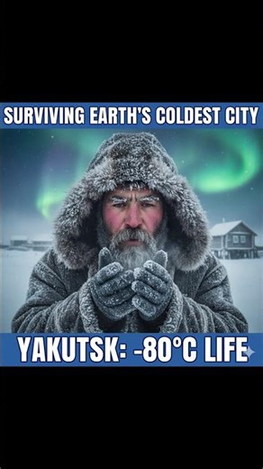 SURVIVING EARTH'S COLDEST CITY: YAKUTSK at -80°C