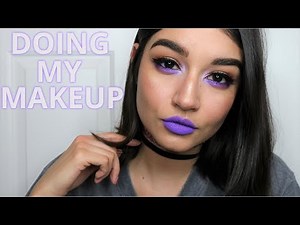 ASMR Doing My Makeup #8 || Close Up, Tapping, Whispered ♡