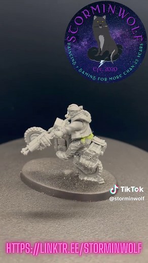 These are my Orlock bBkers, kitbashed from normal House Orlock Gangers and Genestealer Cult bikers. They, together with four of the Orlock Outrider Quads and the previously shown vehicle, are part of my Orlock gang collection for Necromunda, as shown in the Ash Waste. Let me know how you like the Voiceover, btw. * * * * * #Warhammer #Necromunda #HouseOrlock #40k #kitbash #ashwastes #miniaturepainting #warhammerpainting #warhammer40k