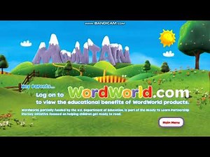 WordWorld: Lots of Letters Disc 1 2009 DVD Menu Walkthrough