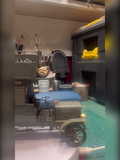 MiniArt Old Bill" World War One B-Type Bus, #scalemodeling