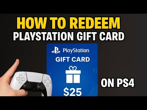 How to REDEEM PLAYSTATION GIFT CARD(EASY METHOD 2025)