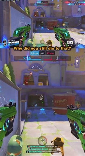 The Most PAINFUL Overwatch 2 Fail You'll See Today 🤯 #Overwatch2 #GamingFail #WTF