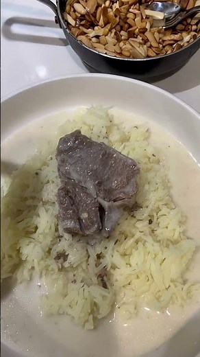 Mansaf 🍲 (Jordanian Dish)