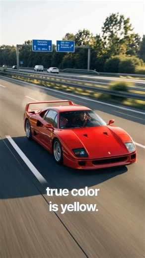 Neural Auto on Instagram: "Did you know Ferrari’s official brand color is not red, but yellow? Man, i though that was Lamborghini’s color! #Ferrari #funfacts #cars"