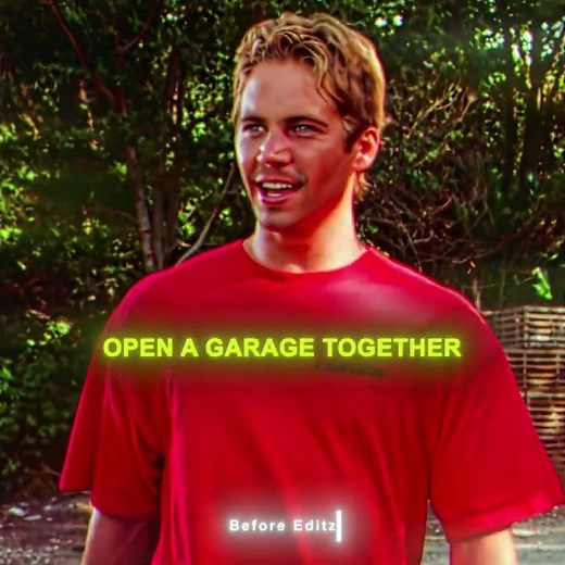 Open A Garage Together | Brian O'Conner & Roman Pearce Edit | Fast X & 2 Fast 2 Furious |#edit