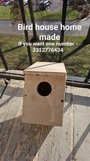 home made bird house 😘😘😘 and if u want one 3312776434