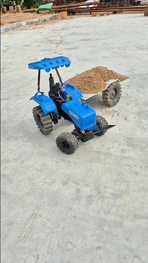 🔥 RC Sonalika 4x4 Tractor Power Test | Extreme Tractor Stunt & Tug of War 🚜 #Shorts