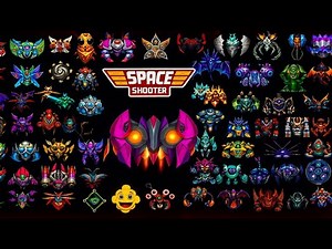 Space Shooter | All Bosses 1 to 34 | Galaxy Attack Space Shooter | World Bosses