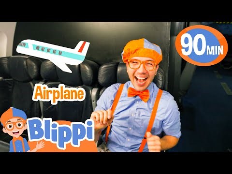 Blippi Save the Airplane! | Blippi | NEW Superhero Cartoon for Kids | Moonbug Kids