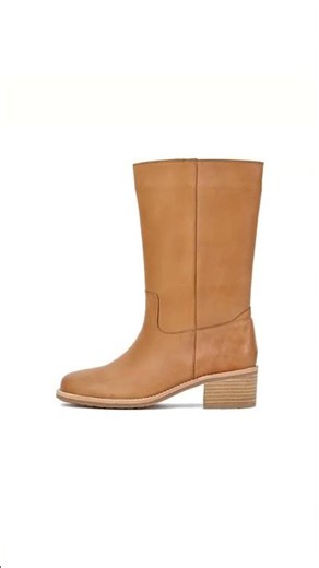 Comfortable Dress Boots for Women Tall Leather Shaft #Shorts