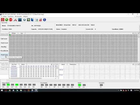 How to Set up HDD Head Map Correctly