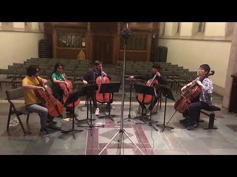 Grieg Holberg Suite, Op. 40 -- Cornell University Cello Ensemble