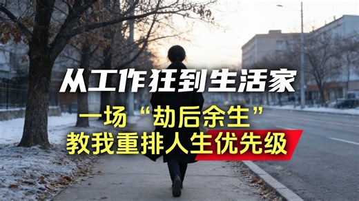 从工作狂到生活家：一场“劫后余生”教我重排人生优先级