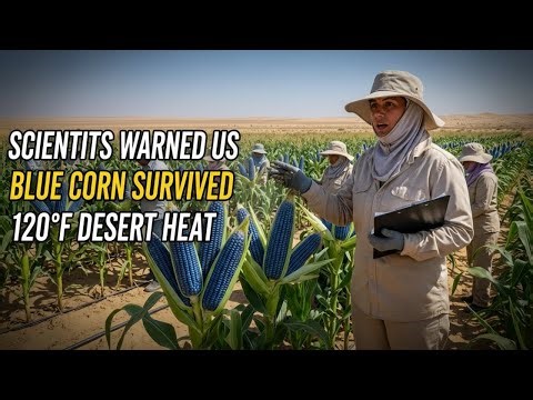 Scientists Warned Us — BLUE CORN Survived 120°F Desert Heat