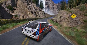 Over Jump Rally's demo is a fan-created homage to Sega Rally