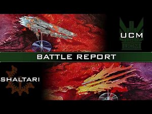 Dropfleet Commander Battle Report: the Plastic Shaltari Battlecruiser makes its Debut!