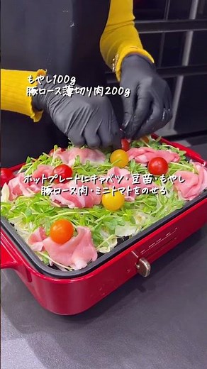 お野菜たっぷり蒸ししゃぶ