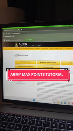 Here’s the tutorial to finding the courses ! Check out my other video for the list of courses!!! DM me with any questions 😌 #fyp #miltok #army #fy #militarylife