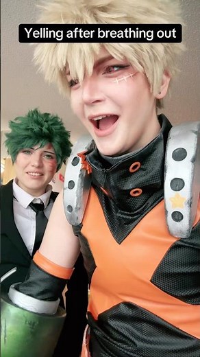 Can you do this? #challenge #mha #cosplay #deku #bakugou #bakudeku #mhacosplay #tiktoktrend #bnha